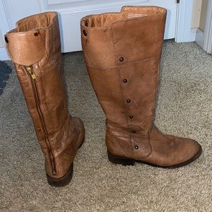 Steve Madden tall brown boots